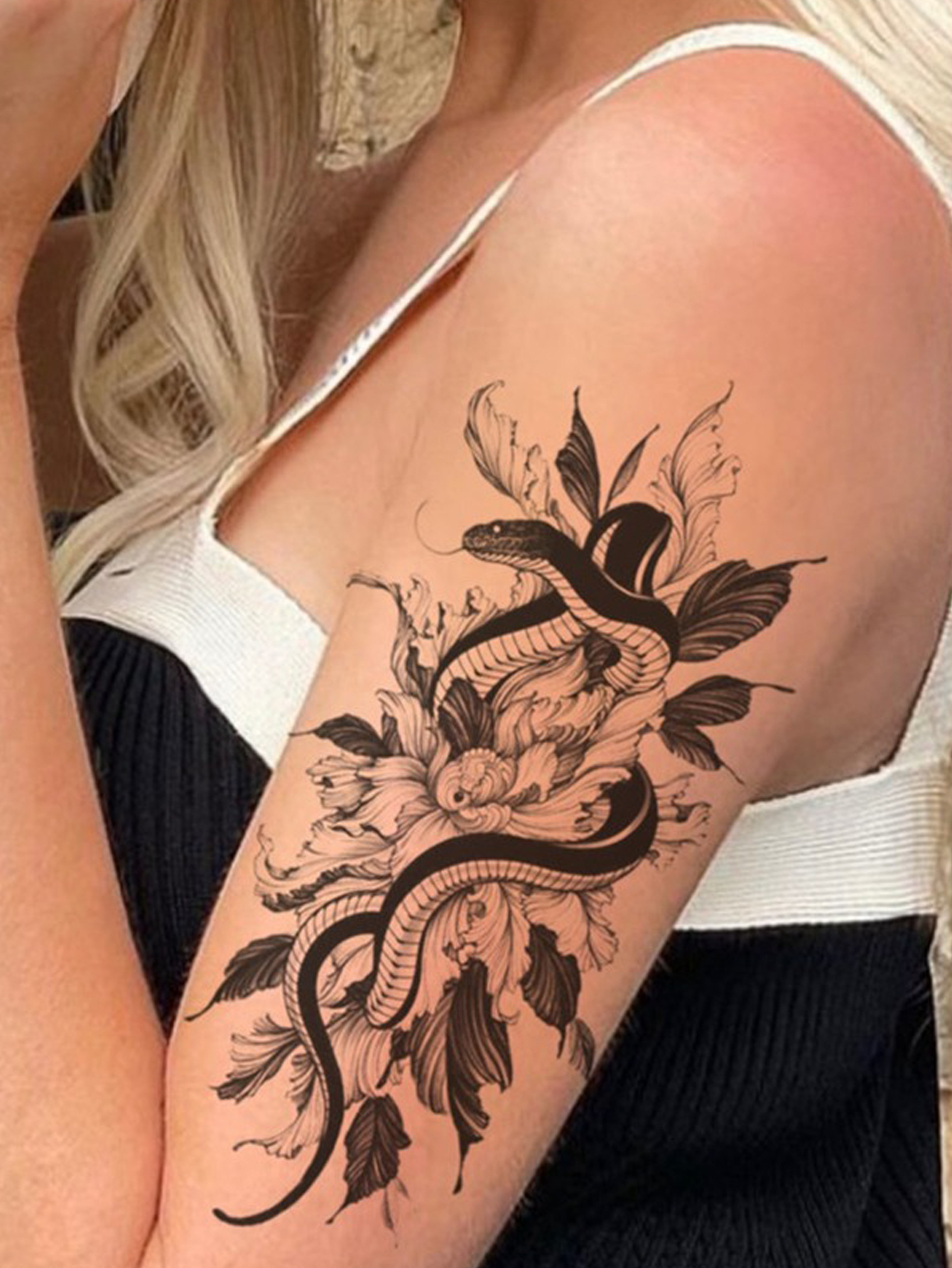 Animal Style Waterproof Arm Tattoo Sticker